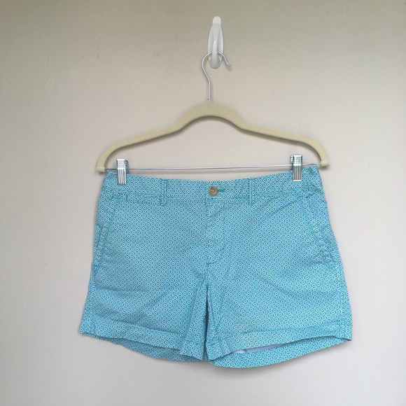 Banana Republic ~ blue patterned shorts - Picture 2 of 6